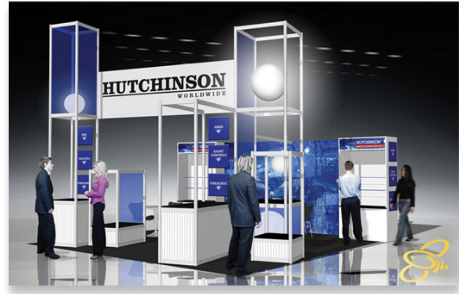 trade show booths, exhibits