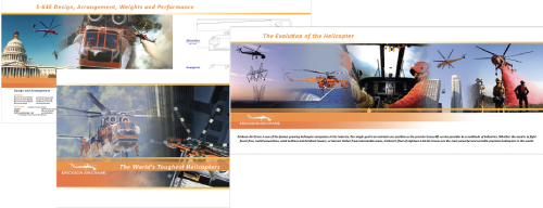 products sales brochure