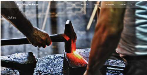 iron forging web site
