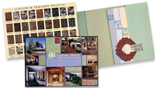 construction products sales brochures